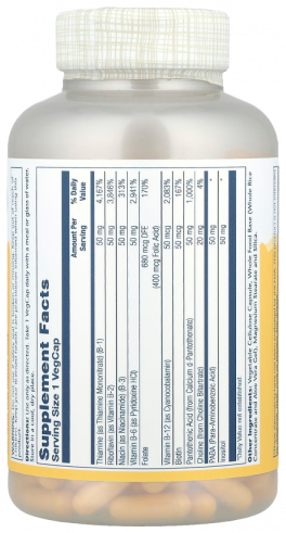 Solaray Vitamin B-Complex, 50 капсул