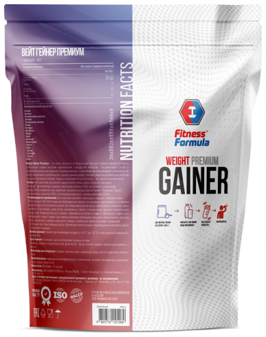 Fitness Formula Weight Gainer Premium, 2500 грамм