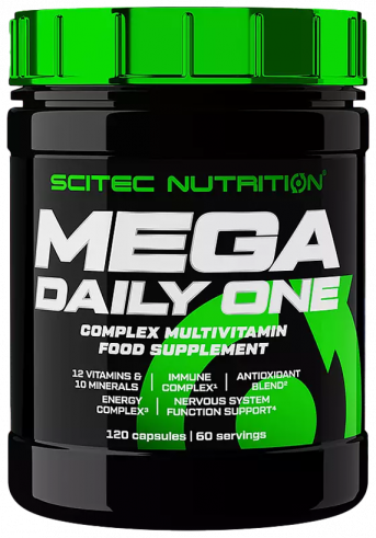 Scitec Nutrition Mega Daily One, Мега Дэйли Уан, 120 капсул