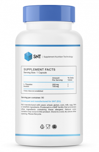 SNT L-Theanine, 90 капсул