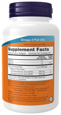 NOW DHA-250, 120 капсул