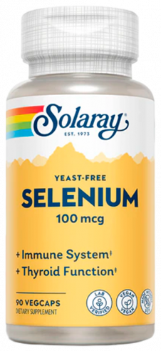 Solaray Selenium 100 mcg, 90 капсул