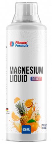 Fitness Formula Magnesium Liquid, Магнезиум Ликвид, 500 мл