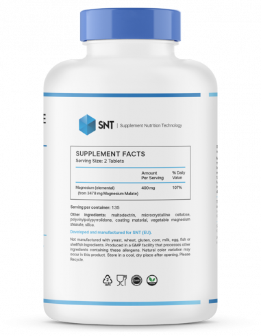 SNT Magnesium Malate, 270 таблеток