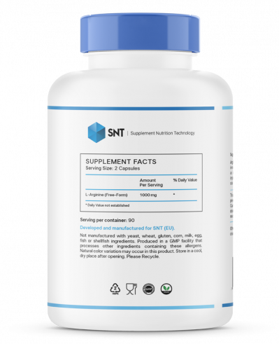 SNT L-Arginine, 180 капсул