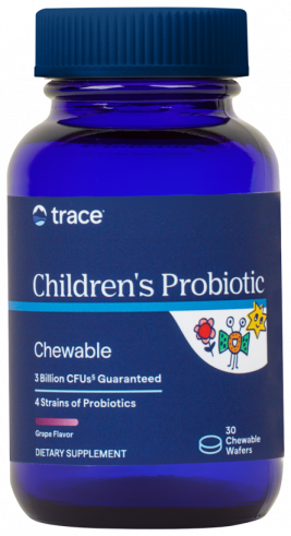 Trace Minerals Chewable Probiotic, 30 таблеток