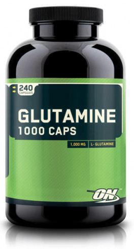 Optimum Nutrition Glutamine Caps 1000, 240 капс