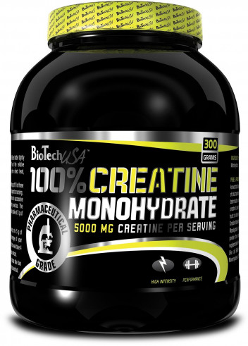 BioTech USA 100% Creatine Monohydrate, 300 г