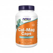 NOW Кал-Маг, 240 капсул
