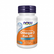 NOW Omega-3 1000 mg, 30 капсул